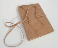 Custom Handmade-To-Order Elegant Brown Leather Journal Diary Art Notebook Planner 2 small
