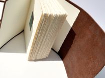 Leather Bound Handmade Photography Journal Day Planner Ledger Diary Sleeve 3 small