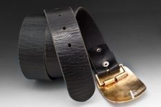 Fold-Form Belt In Copper, Brass, And Sterling Silver, And Bronze 3 small