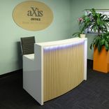 Modern Curved Customize Reception Desk - Seattle X1 Desk 2 small