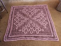 Chrysanthemum Crochet Afghan 2 small