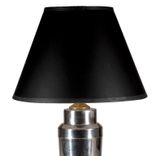 Vintage Silver Cocktail Shaker Lamp 4 small