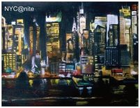 Drawing  City's At Night 3 small