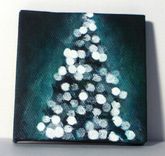 Mini Painting Holiday, Christmas Painting's 2 small