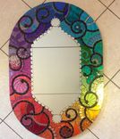 Mosaic Stain Glass Mirror 1 small