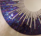 24" Celestial Mosaic Stained Glass Mirror 2 small