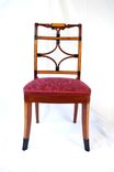Federal Period Scroll Back Chair 1 small