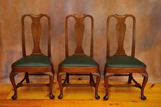 Assembled Set Of 10 Queen Anne Chairs 3 small