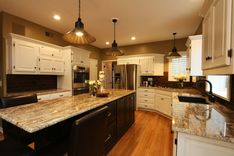 Transitional Kitchen Island 1 small