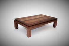 Ming Walnut Coffee Table - Free Shipping 1 small