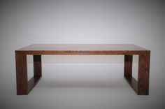 Walnut Geo Leg Coffee Table 3 small