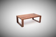Walnut Geo Leg Coffee Table 1 small