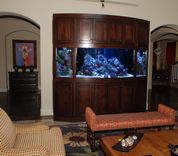 Rustic Radius Aquarium Stand/Cabinet Unit 1 small