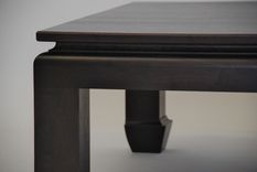 Black Walnut Ming Coffee Table - Free Shipping 2 small