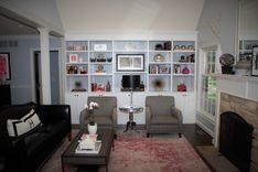 Modern Bookcase In White 1 small