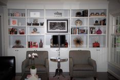 Modern Bookcase In White 3 small