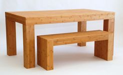Taneto Dining Set - Table And Two Benches 1 small