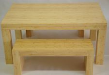 Taneto Dining Set - Table And Two Benches 4 small