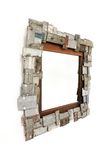 Barrel Ring Mosaic Mirror - Cheval - Retired California Wine Steel & Oak 5 small
