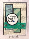 Handmade Greeting Cards "Thinking Of You" 1 small