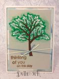 Handmade Greeting Cards "Thinking Of You" 4 small