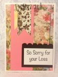 Handmade Greeting Cards "Sympathy" 1 small