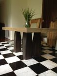 One Of A Kind Four Column 5 Foot Table 1 small