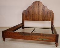 Reclaimed Oak Bed 1 small