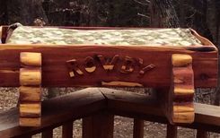 Cedar Dog Bed 2 small