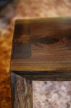 Live Edge Walnut Coffee Table Dovetail And Steel Leg System 3 small