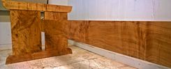 Silver Maple Dining Table With Same Tree Leg System 4 small
