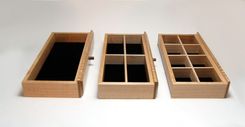 Cumaru And Tiger Maple Jewelry Box / Chest 4 small