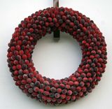 Frosted Cranberry Wreath 1 small