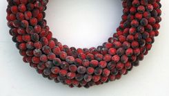 Frosted Cranberry Wreath 5 small