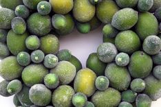 Sugared Lime Wreath 3 small