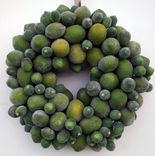 Sugared Lime Wreath 4 small