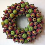 Sugared Pomegranate And Apple Wreath 1 small