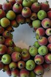 Sugared Pomegranate And Apple Wreath 4 small