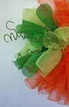 Mesh Pumpkin Wreath 3 small