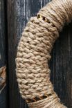 Jute And Leather Wreath 2 small
