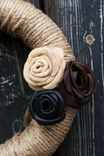 Leather And Jute Wreath 3 small