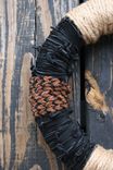 Leather And Jute Wreath 5 small