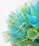 Summer Spiral Mesh Wreath 5 small