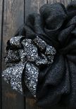 Black Faux Burlap Wreaths For Double Doors 6 small