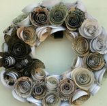 Paper Rose Wreath 1 small