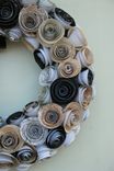 Paper Rose Wreath 1 small