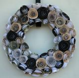 Paper Rose Wreath 5 small