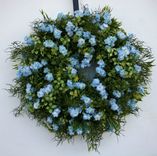 Blue Spring Wreath 1 small