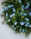 Blue Spring Wreath 4 small