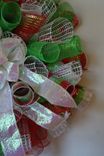 Spiral Mesh Christmas Wreath 2 small